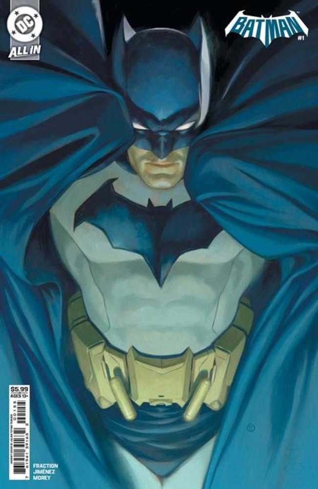 Batman 1 Cover G Julian Totino Tedesco Card Stock Variant - Walt's Comic Shop