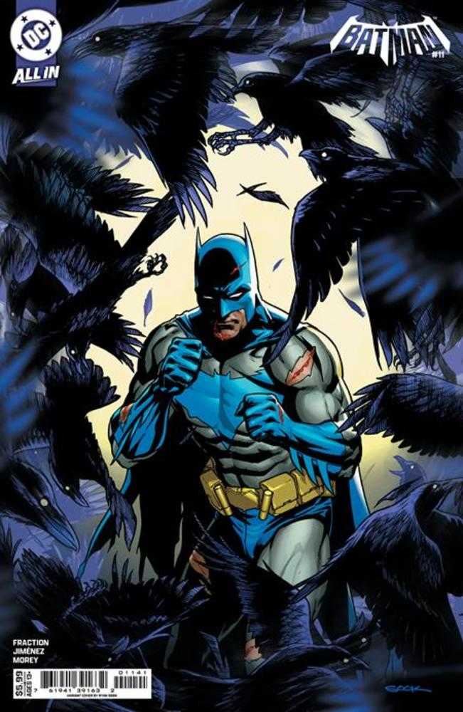 Batman 11 Cover D Ryan Sook Card Stock Variant - Walt's Comic Shop
