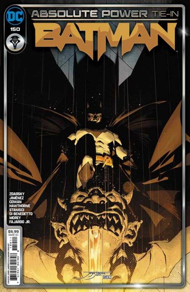 Batman #150 Cover A Jorge Jimenez (Absolute Power) - Walt's Comic Shop