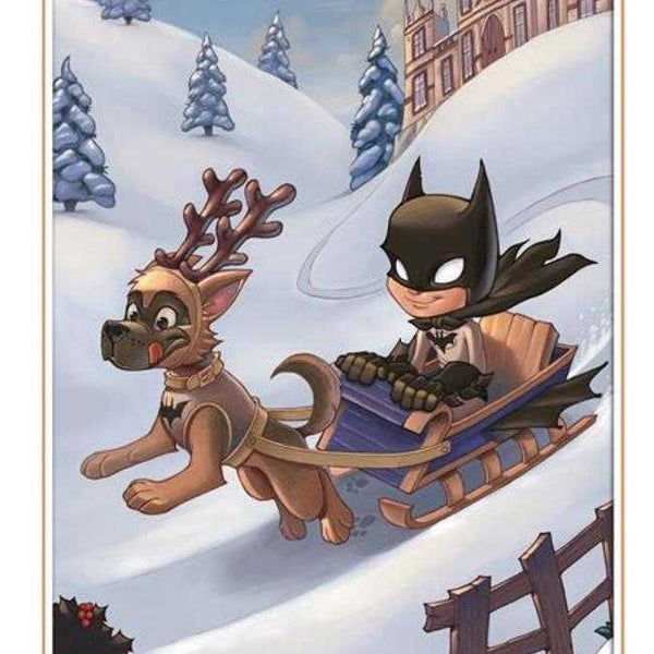 Batman #155 Cover G Chrissie Zullo DC Winter Wonderland Card Stock