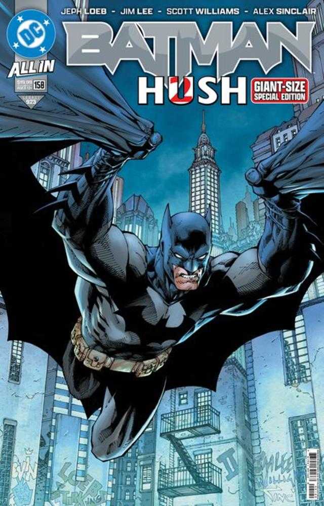 Batman 158 Giant Sized Special Edition 2nd Print Cover B Jim Lee Foil - Walt's Comic Shop
