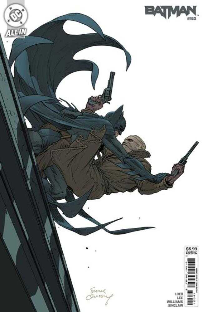 Batman 160 Cover B Frank Quitely Card Stock Variant - Walt's Comic Shop