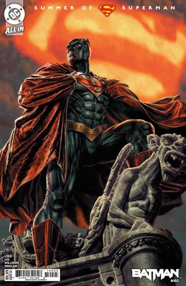Batman 160 Cover E Lee Bermejo Supersmash - Up Card Stock Variant - Walt's Comic Shop