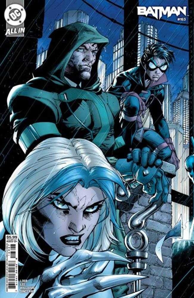 Batman 163 Cover G Jim Lee & Scott Williams Hush Connecting Left Card Stock Variant - Walt's Comic Shop