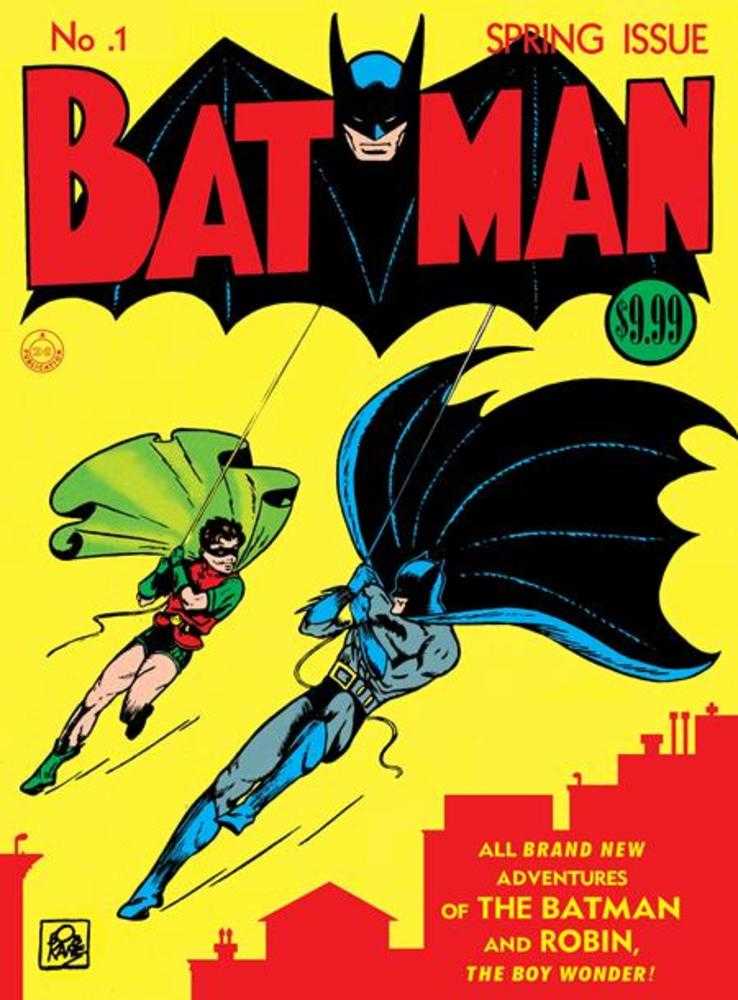 Batman (1940) 1 Facsimile Edition Cover A Bob Kane (2025 Version) *Golden Age Size* - Walt's Comic Shop