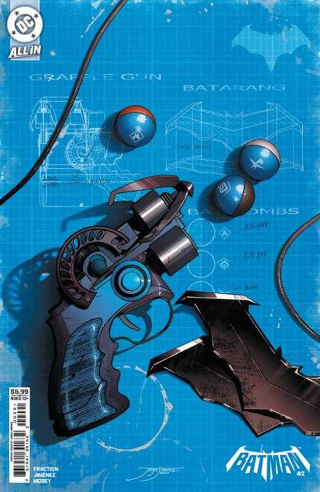 Batman 2 Cover F Jorge Jimenez Bat Gadget Card Stock Variant - Walt's Comic Shop