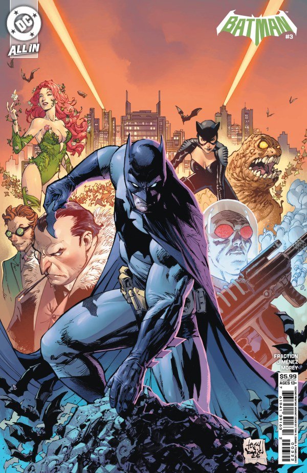 Batman 3 2nd Print Cover B Tony S Daniel Card Stock Variant - Walt's Comic Shop