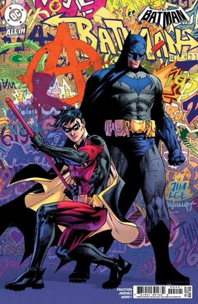 Batman 4 Cover B Jim Lee Card Stock Variant - Walt's Comic Shop
