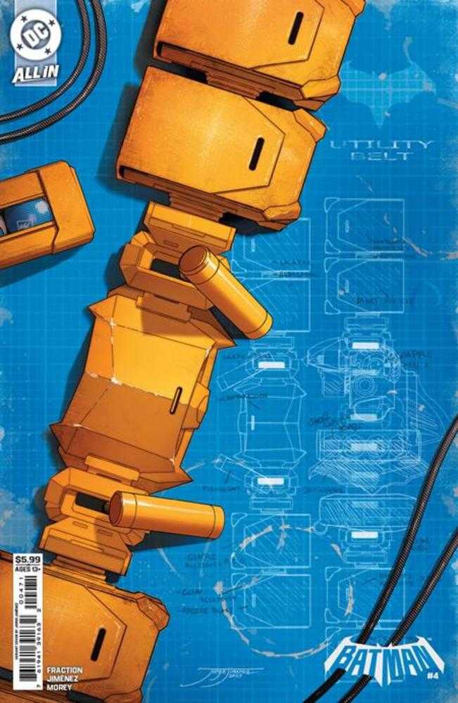 Batman 4 Cover E Jorge Jimenez Bat Gadget Card Stock Variant - Walt's Comic Shop