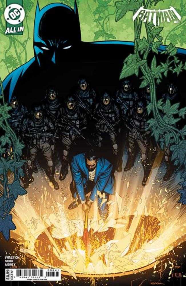 Batman 8 Cover D Ryan Sook Card Stock Variant - Walt's Comic Shop