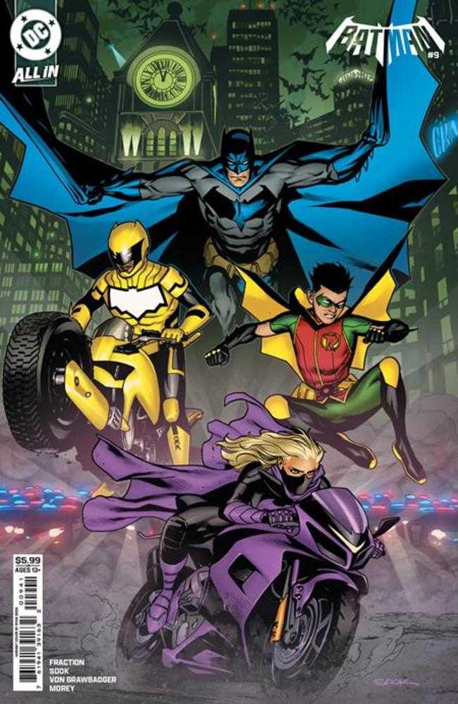 Batman 9 Cover D Ryan Sook Card Stock Variant - Walt's Comic Shop