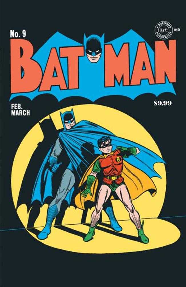 Batman 9 Facsimile Edition Cover B Fred Ray Foil Variant - Walt's Comic Shop