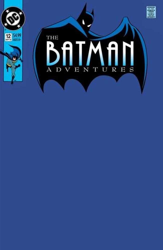 Batman Adventures #12 Facsimile Edition Cover D Blank Variant - Walt's Comic Shop