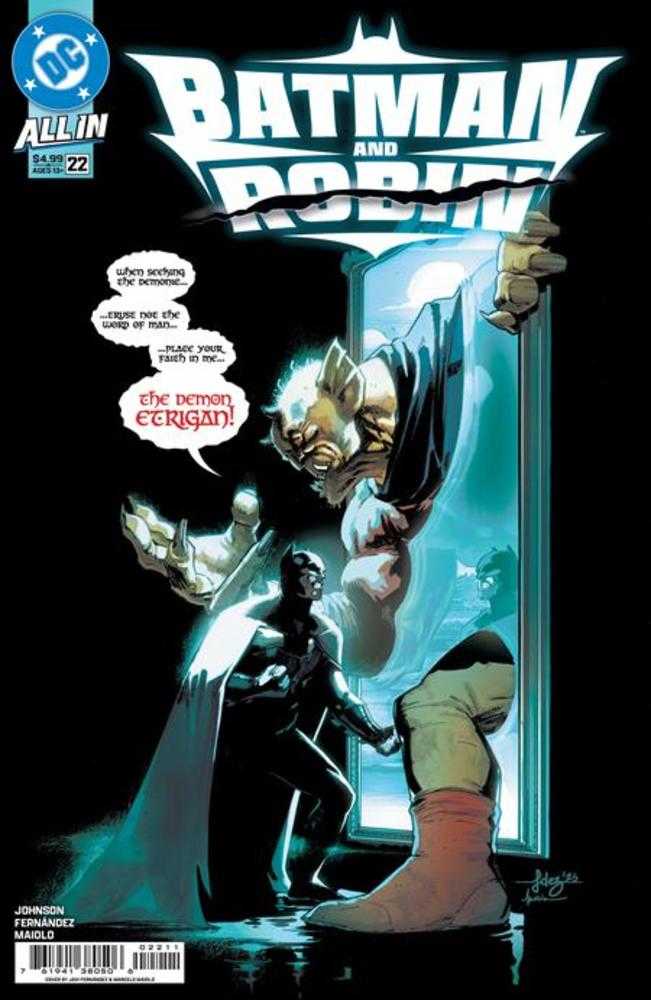 Batman And Robin 22 Cover A Javier Fernandez - Walt's Comic Shop