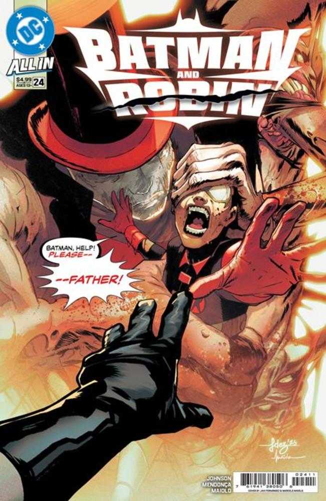 Batman And Robin 24 Cover A Javier Fernandez - Walt's Comic Shop