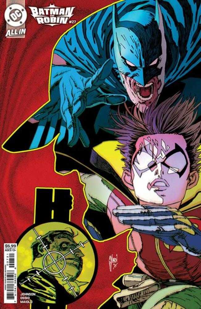 Batman And Robin 27 Cover B Guillem March Card Stock Variant - Walt's Comic Shop