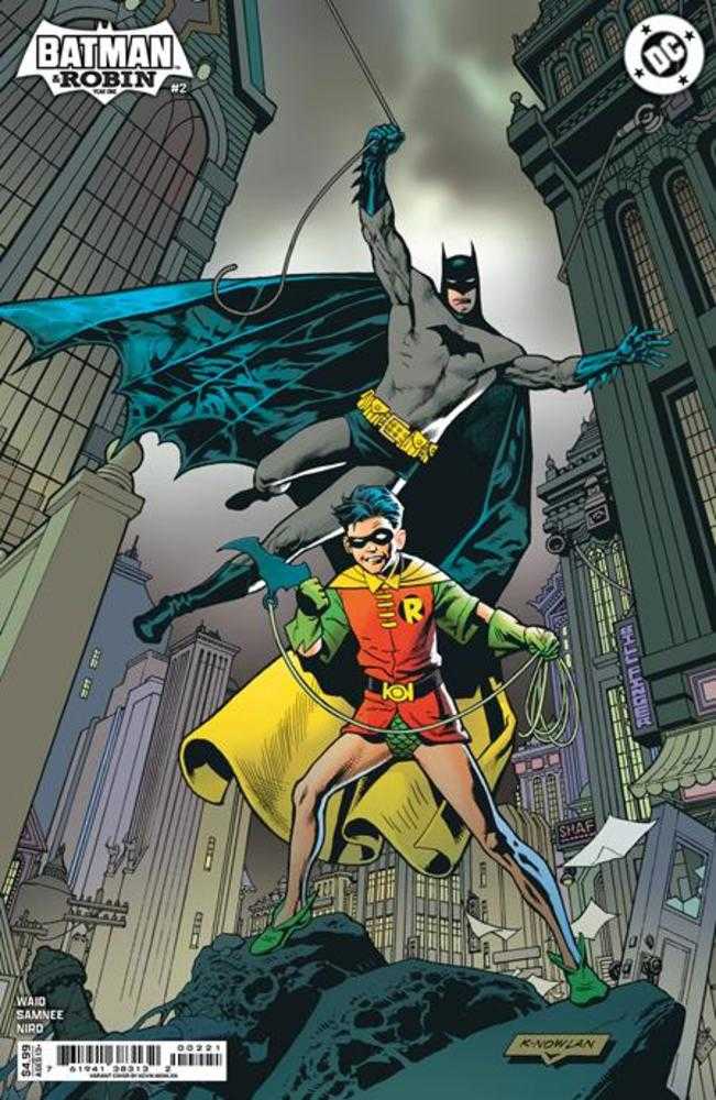 Batman And Robin Year One #2 (Of 12) Cover B Kevin Nowlan Card Stock Variant - Walt's Comic Shop