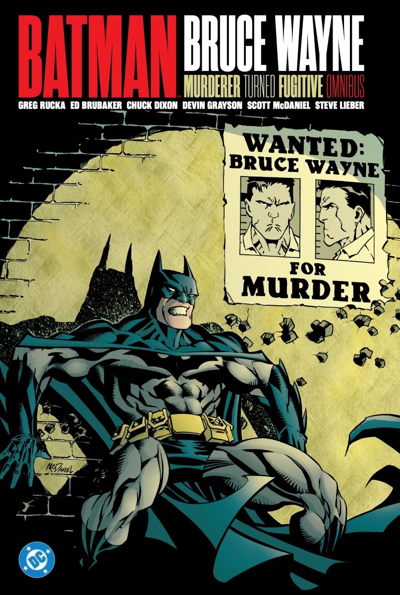 Batman: Bruce Wayne - Murderer Turned Fugitive Omnibus HC - Walt's Comic Shop