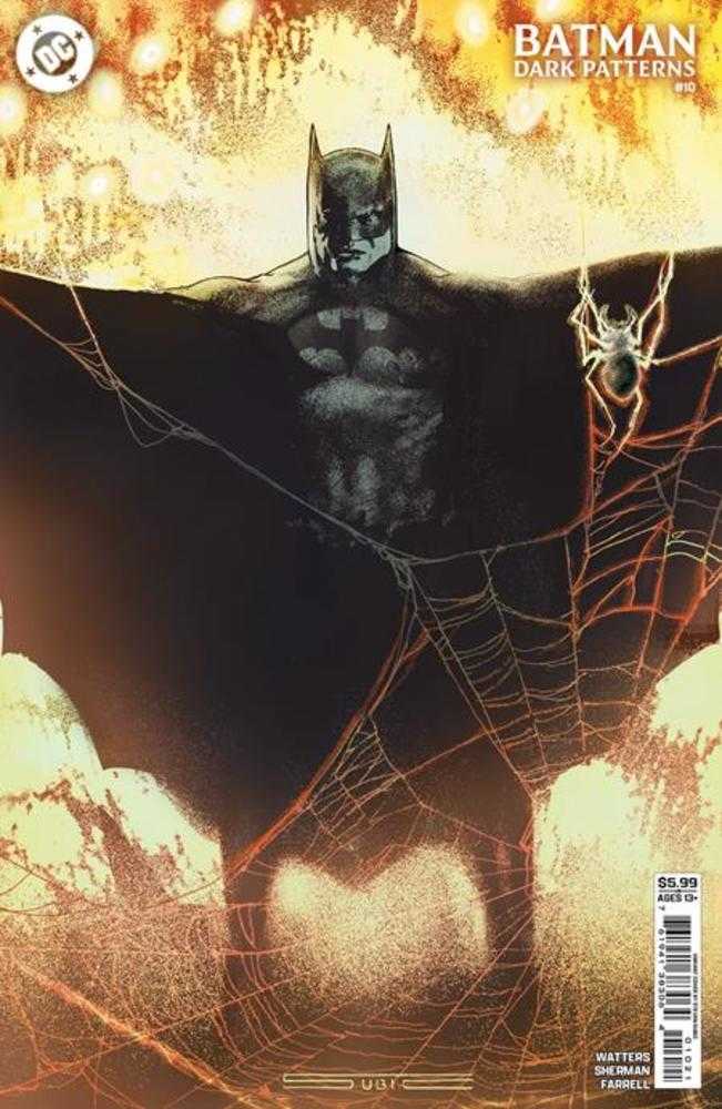 Batman Dark Patterns 10 (Of 12) Cover B Stevan Subic Card Stock Variant - Walt's Comic Shop