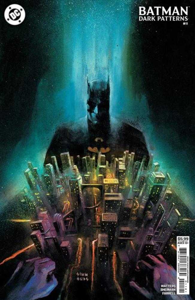 Batman Dark Patterns 11 (Of 12) Cover B Martin Simmonds Card Stock Variant - Walt's Comic Shop