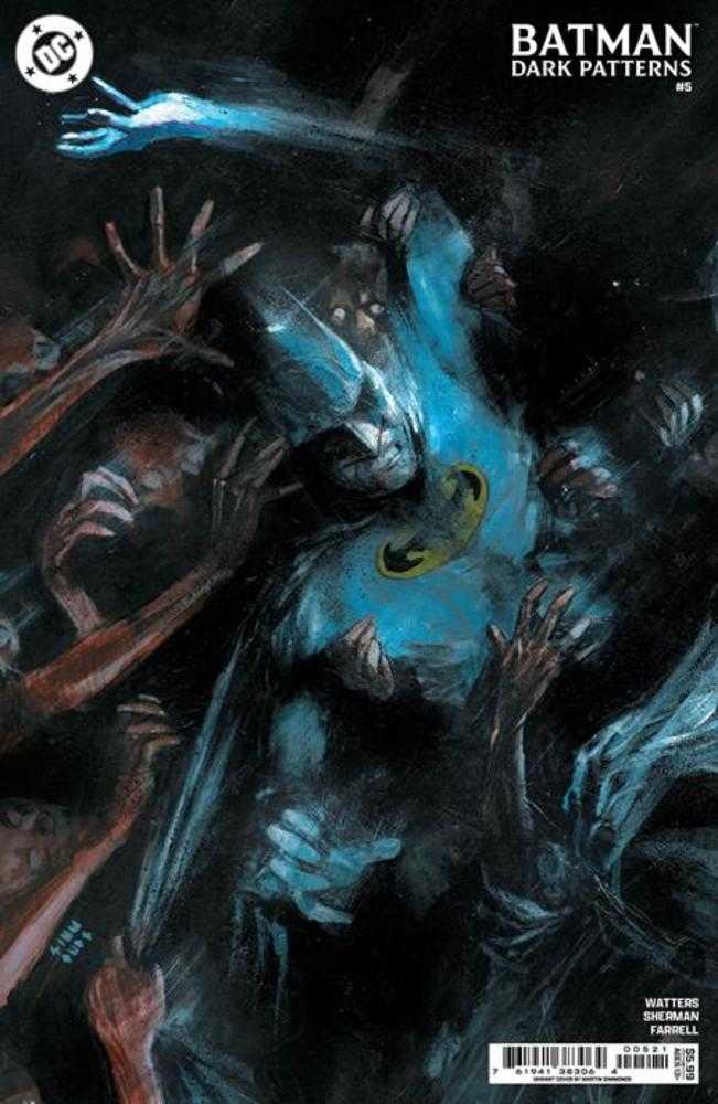 Batman Dark Patterns #5 (Of 12) Cover B Martin Simmonds Card Stock Variant - Walt's Comic Shop