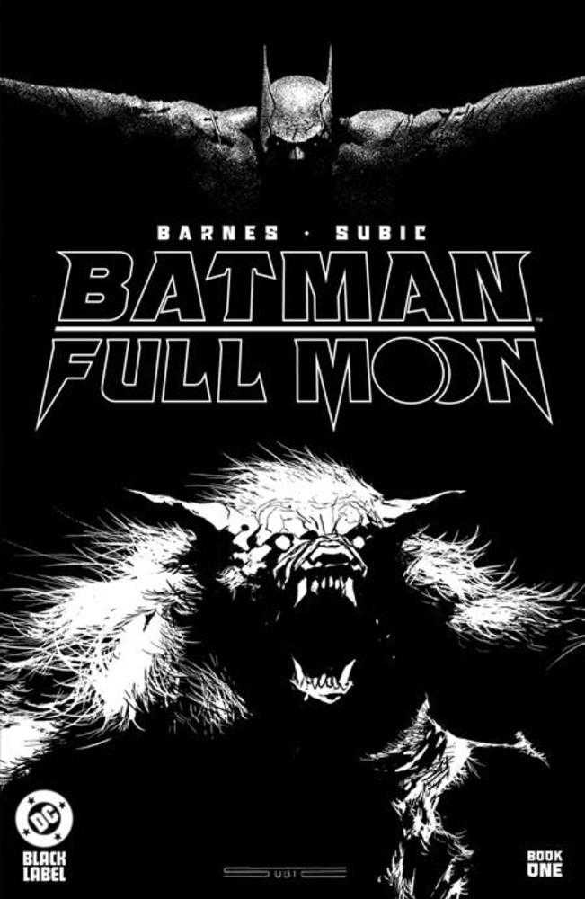 Batman Full Moon #1 Glow - In - The - Dark 2nd Print (Mature) - Walt's Comic Shop