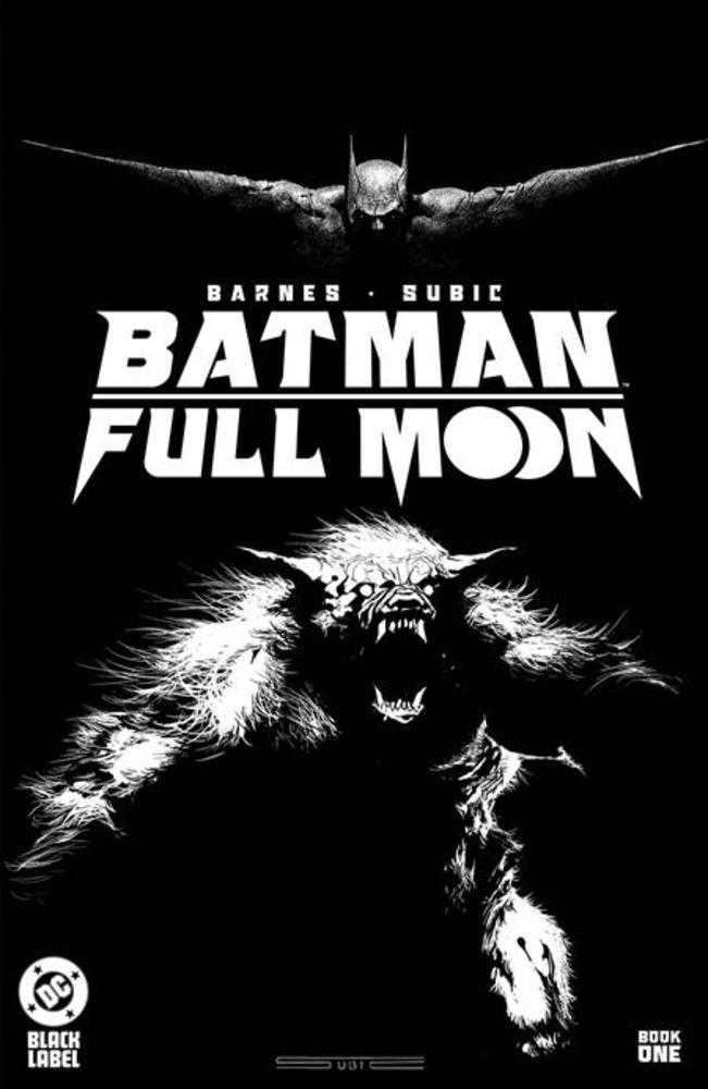 Batman Full Moon #1 (Of 4) Cover A Stevan Subic Glow - In - The - Dark (Mature) - Walt's Comic Shop