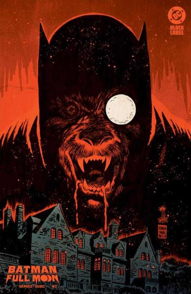 Batman Full Moon #2 (Of 4) Cover B Francesco Francavilla Card Stock Variant (Mature) - Walt's Comic Shop