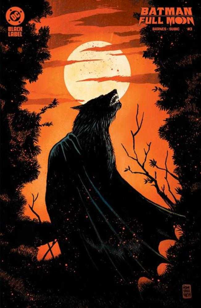 Batman Full Moon #3 (Of 4) Cover B Francesco Francavilla Card Stock Variant (Mature) - Walt's Comic Shop