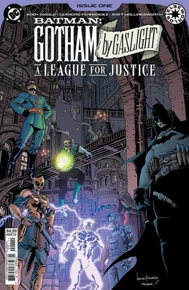 Batman Gotham By Gaslight A League For Justice 1 (Of 6) Cover A Leandro Fernandez - Walt's Comic Shop
