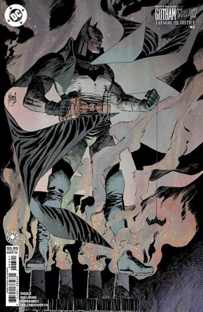 Batman Gotham By Gaslight A League For Justice 3 (Of 6) Cover B Guillem March Card Stock Variant - Walt's Comic Shop
