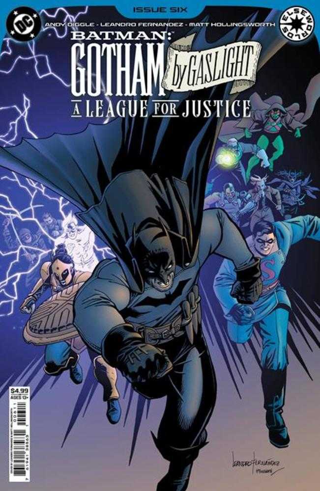 Batman Gotham By Gaslight A League For Justice 6 (Of 6) Cover A Leandro Fernandez - Walt's Comic Shop