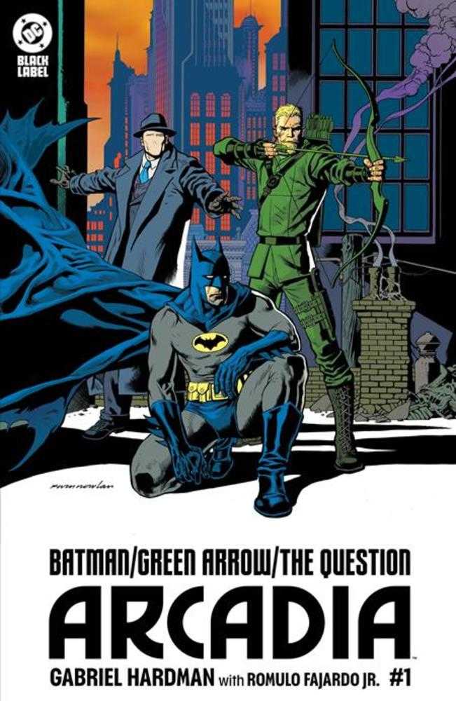 Batman Green Arrow The Question Arcadia 1 (Of 4) Cover B Kevin Nowlan Variant (Mature) - Walt's Comic Shop