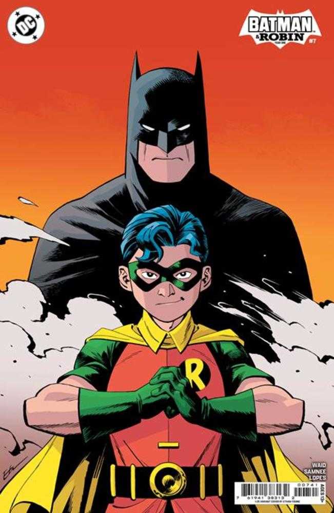 Batman & Robin Year One 7 (Of 12) Cover D Ethan Young Card Stock 1:25 Ratio Variant - Walt's Comic Shop