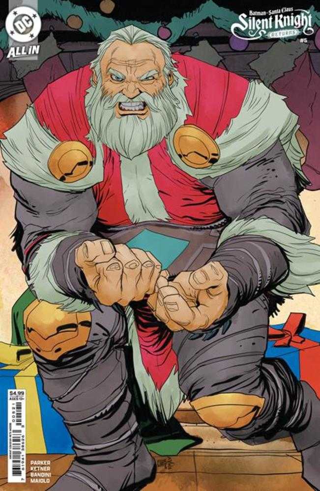 Batman Santa Claus Silent Knight Returns #5 (Of 5) Cover B Pete Woods Card Stock Variant - Walt's Comic Shop