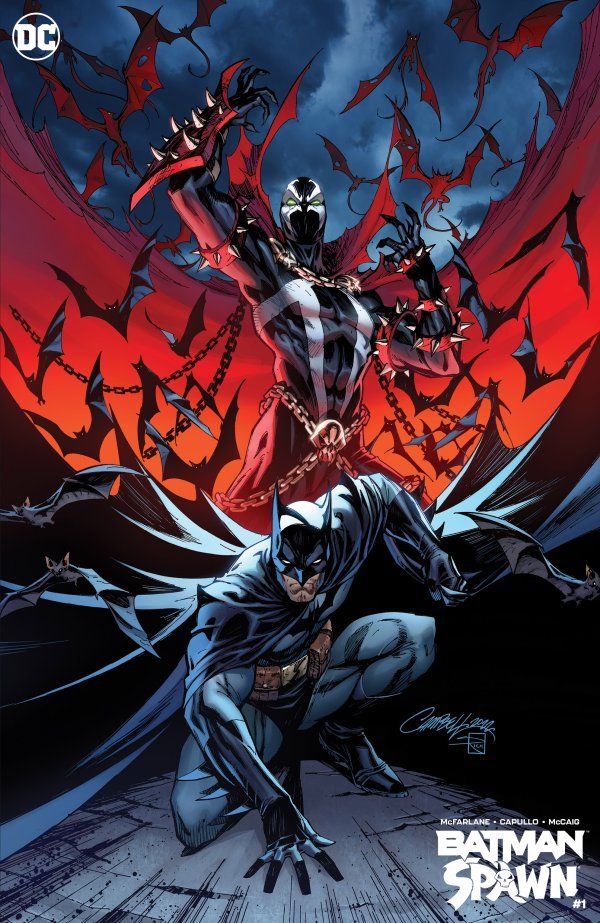 Batman Spawn 1 (One Shot) Cover F J. Scott Campbell Variant - Walt's Comic Shop