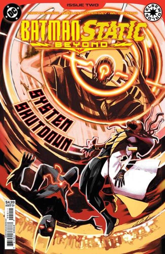 Batman Static Beyond 2 (Of 6) Cover A Nikolas Draper Ivey - Walt's Comic Shop