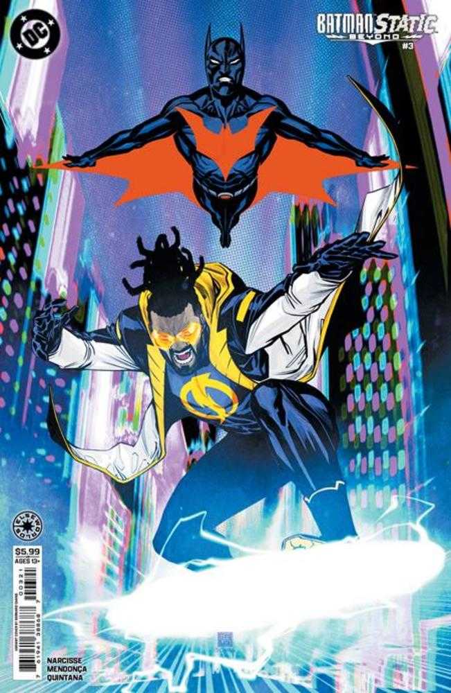Batman Static Beyond 3 (Of 6) Cover B Bernard Chang Card Stock Variant - Walt's Comic Shop