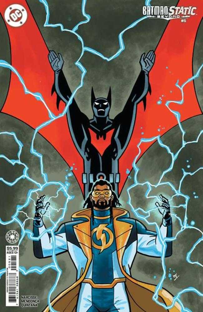 Batman Static Beyond 5 (Of 6) Cover B Ty Templeton Card Stock Variant - Walt's Comic Shop