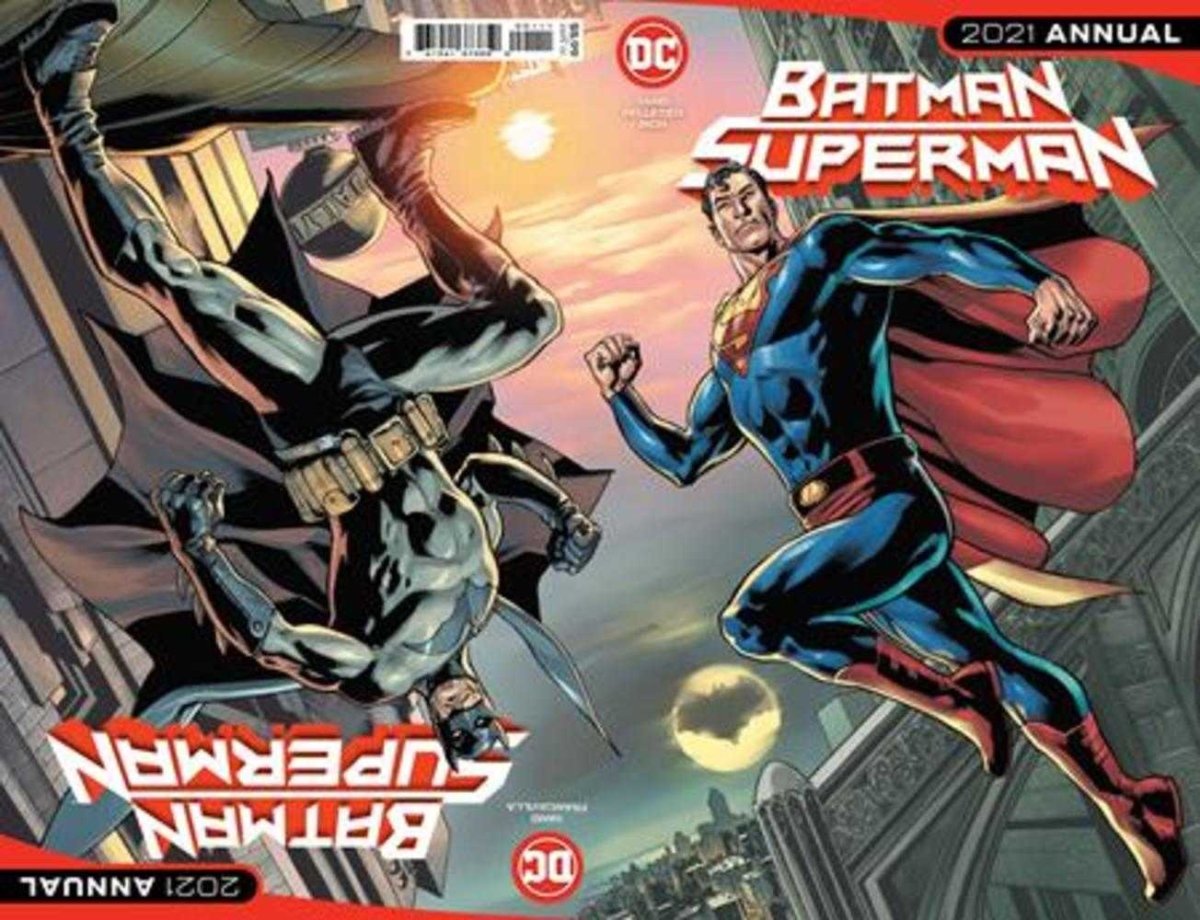 Batman Superman 2021 Annual 1 Cover A Bryan Hitch Connected Flip - Walt's Comic Shop