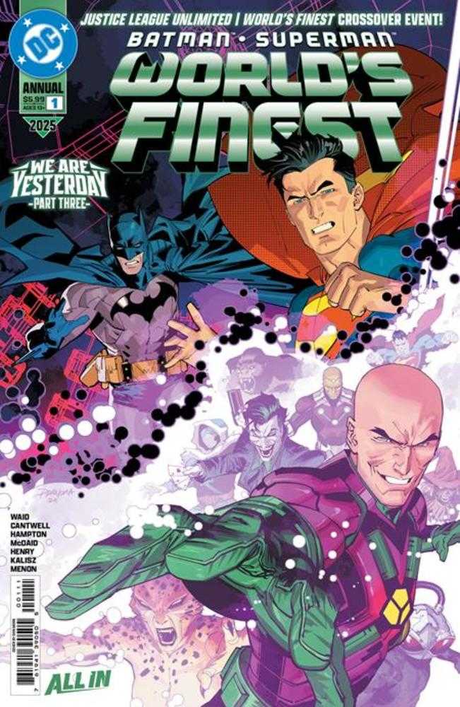 Batman Superman Worlds Finest 2025 Annual #1 (One Shot) Cover A Dan Mora Connecting (We Are Yesterday) - Walt's Comic Shop