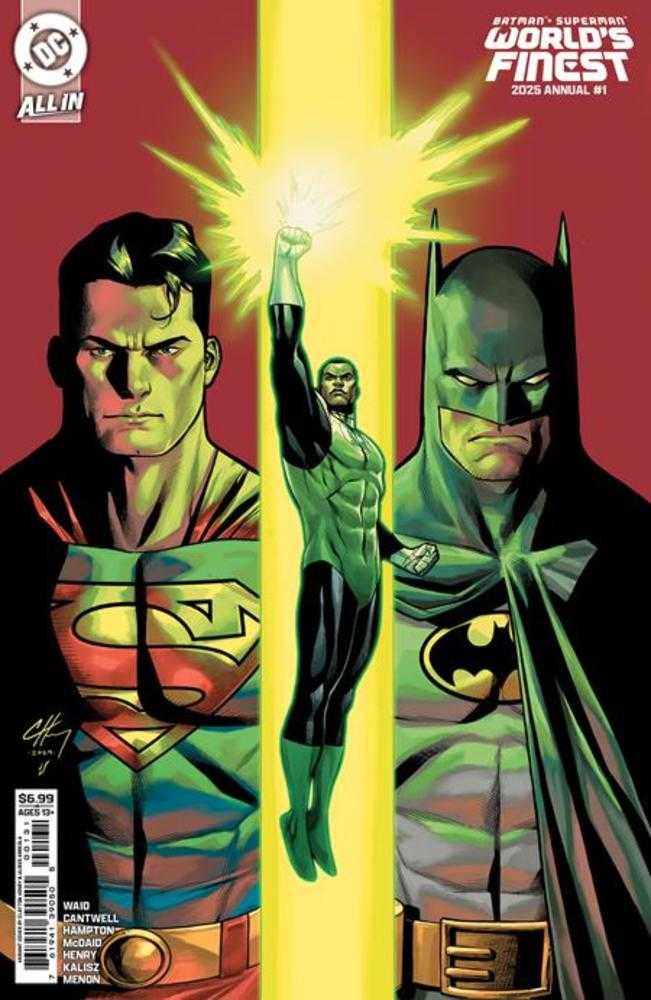 Batman Superman Worlds Finest 2025 Annual #1 (One Shot) Cover B Clayton Henry Card Stock Variant (We Are Yesterday) - Walt's Comic Shop