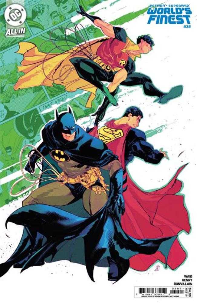 Batman Superman Worlds Finest #38 Cover C Adrian Gutierrez Card Stock Variant (We Are Yesterday) - Walt's Comic Shop
