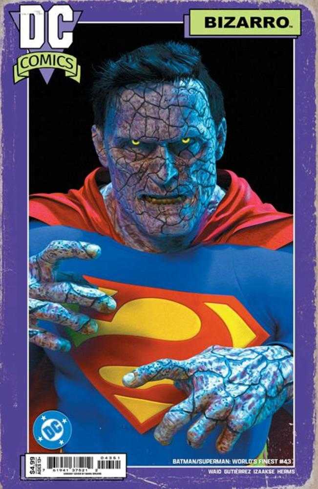 Batman Superman Worlds Finest 43 Cover E Mark Spears Card Stock Variant - Walt's Comic Shop