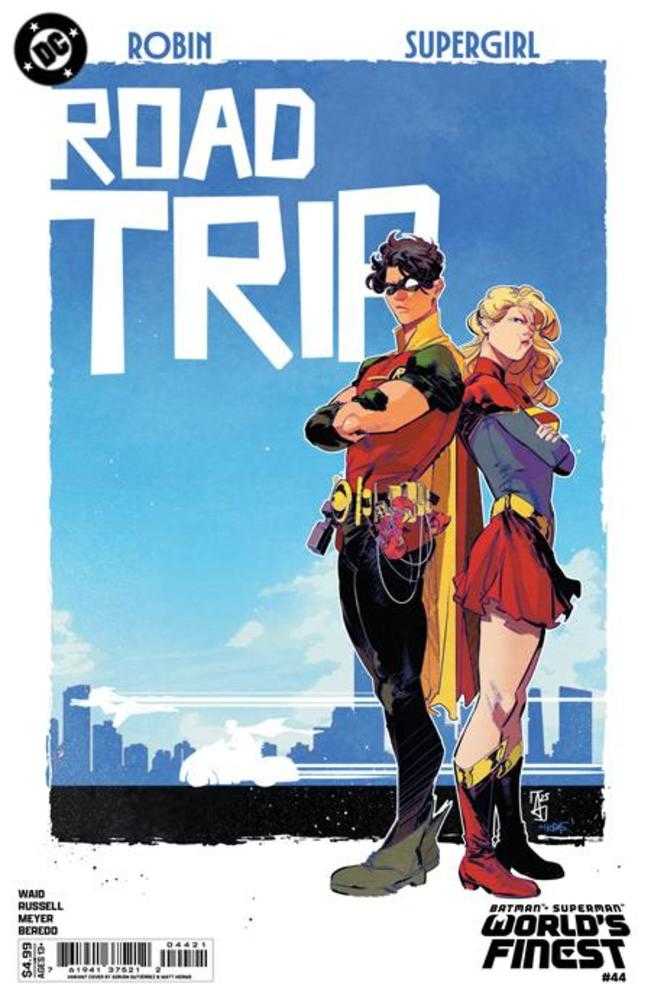 Batman Superman Worlds Finest 44 Cover C Adrian Gutierrez Card Stock Variant - Walt's Comic Shop