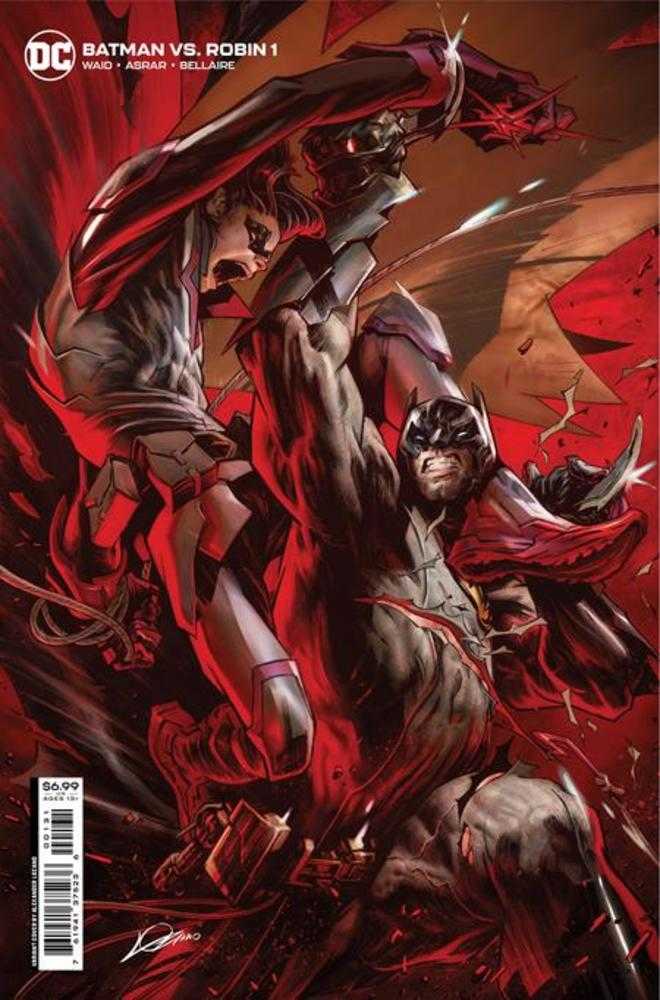 Batman vs Robin 1 (Of 5) Cover C Alexander Lozano Card Stock Variant - Walt's Comic Shop