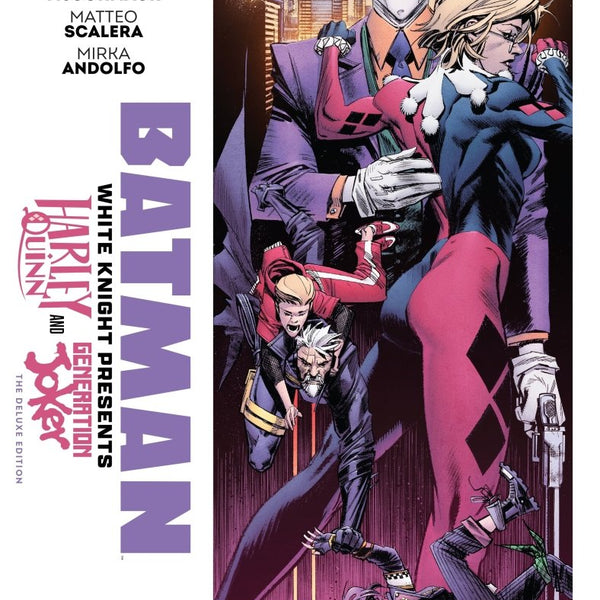 Batman White Knight Presents Harley Quinn And Generation Joker