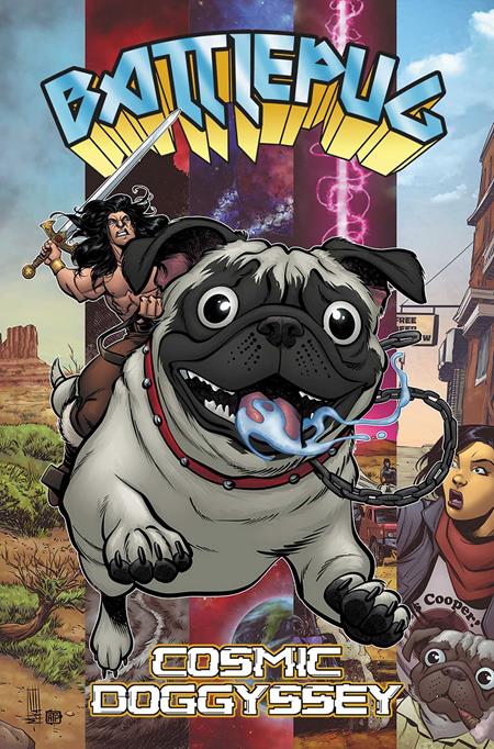 Battlepug Cosmic Doggyssey TP *PRE - ORDER* - Walt's Comic Shop