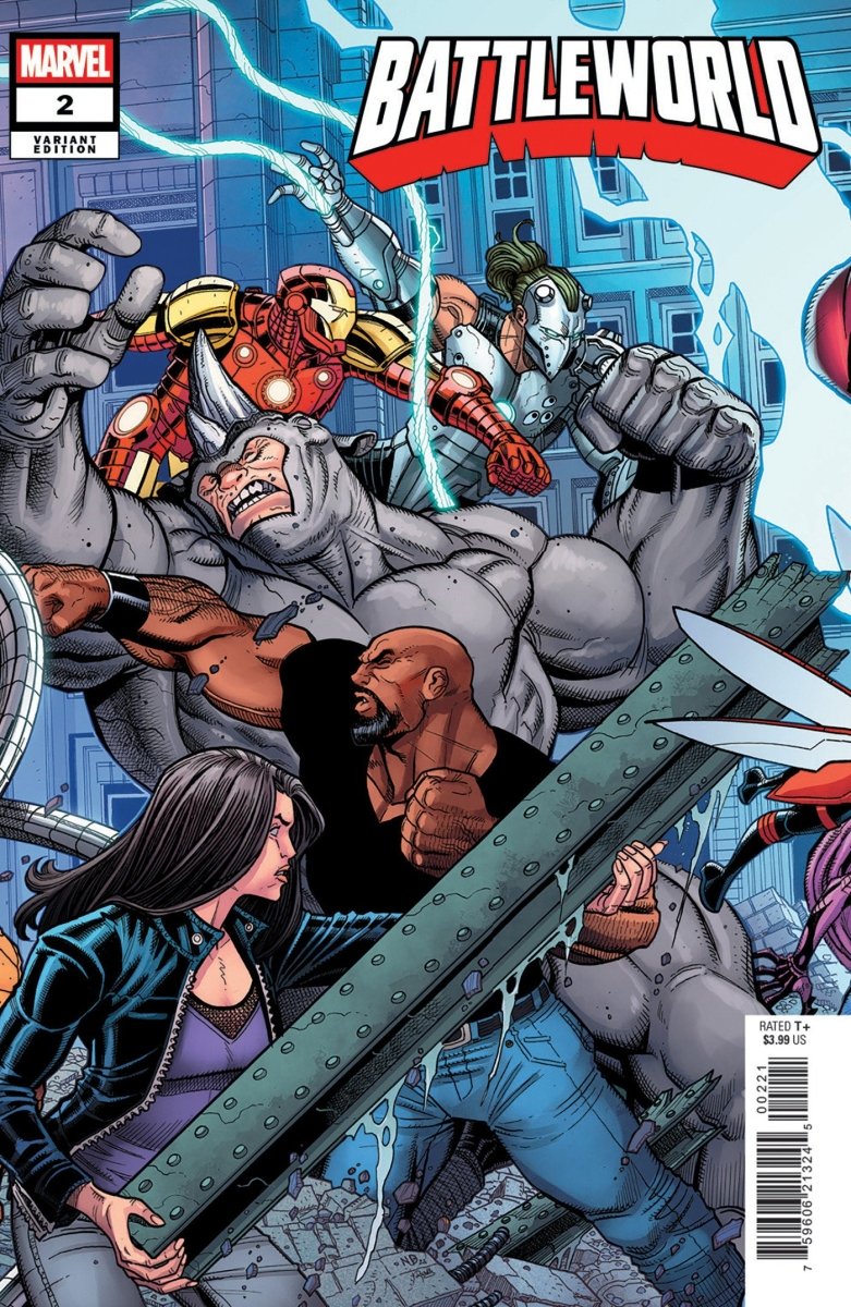 Battleworld 2 Nick Bradshaw 5 Part Connecting Variant B - Walt's Comic Shop