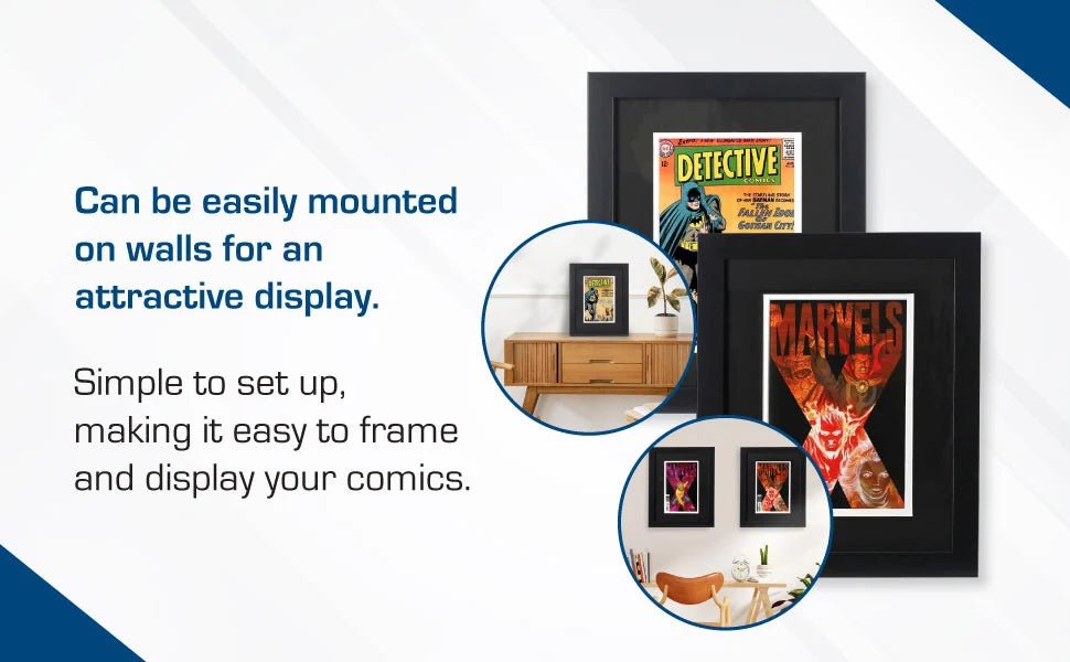 BCW Comic Book Frame for Silver Age (Wood, UV Protection) - Walt's Comic Shop